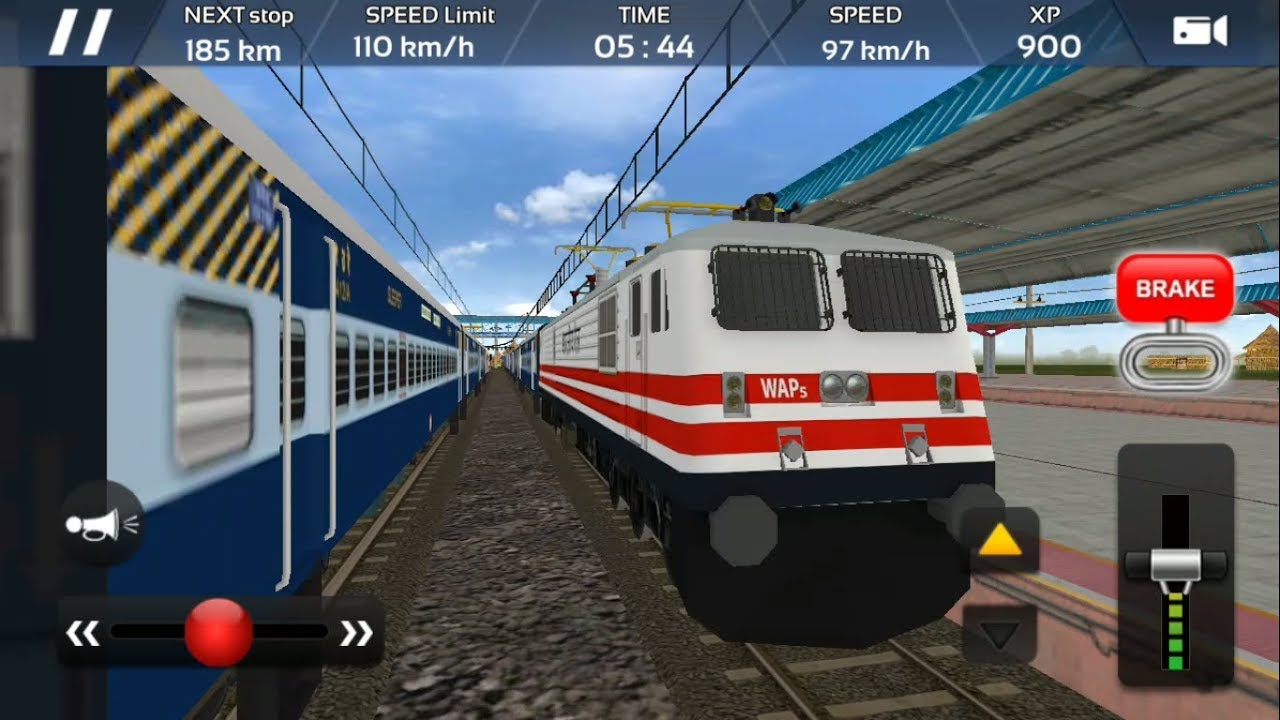 online train driving simulator